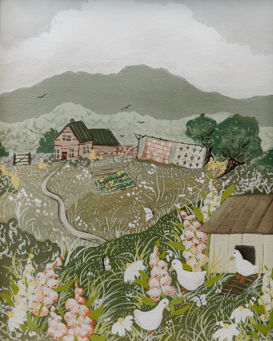Quaint Spring Dream- Fine Art Print