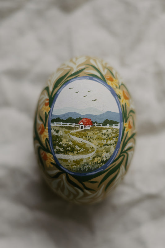 Heirloom Painted Egg- no. 25