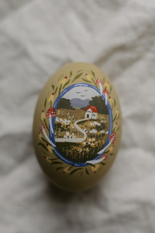 Heirloom Painted Egg- no. 7