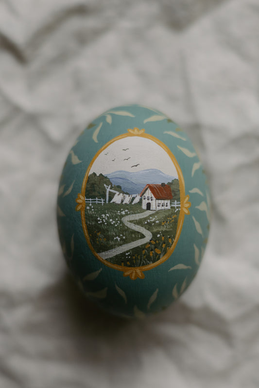 Heirloom Painted Egg- no. 15