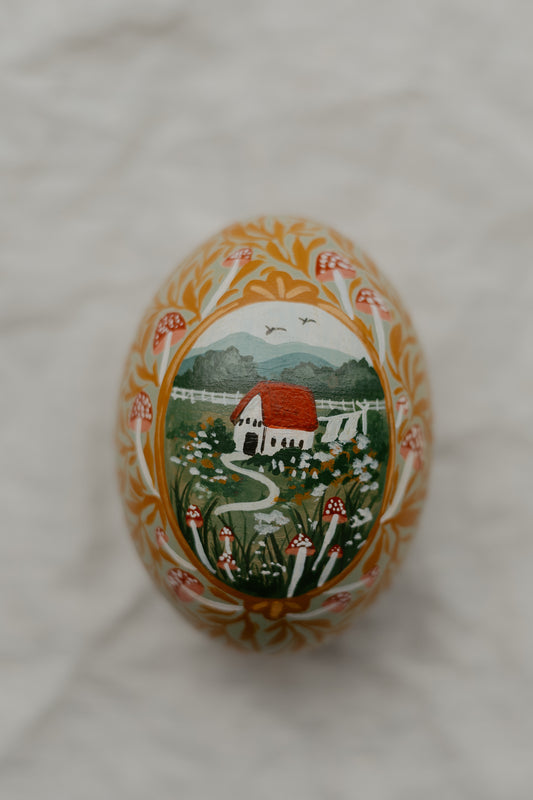 Heirloom Painted Egg- no. 46