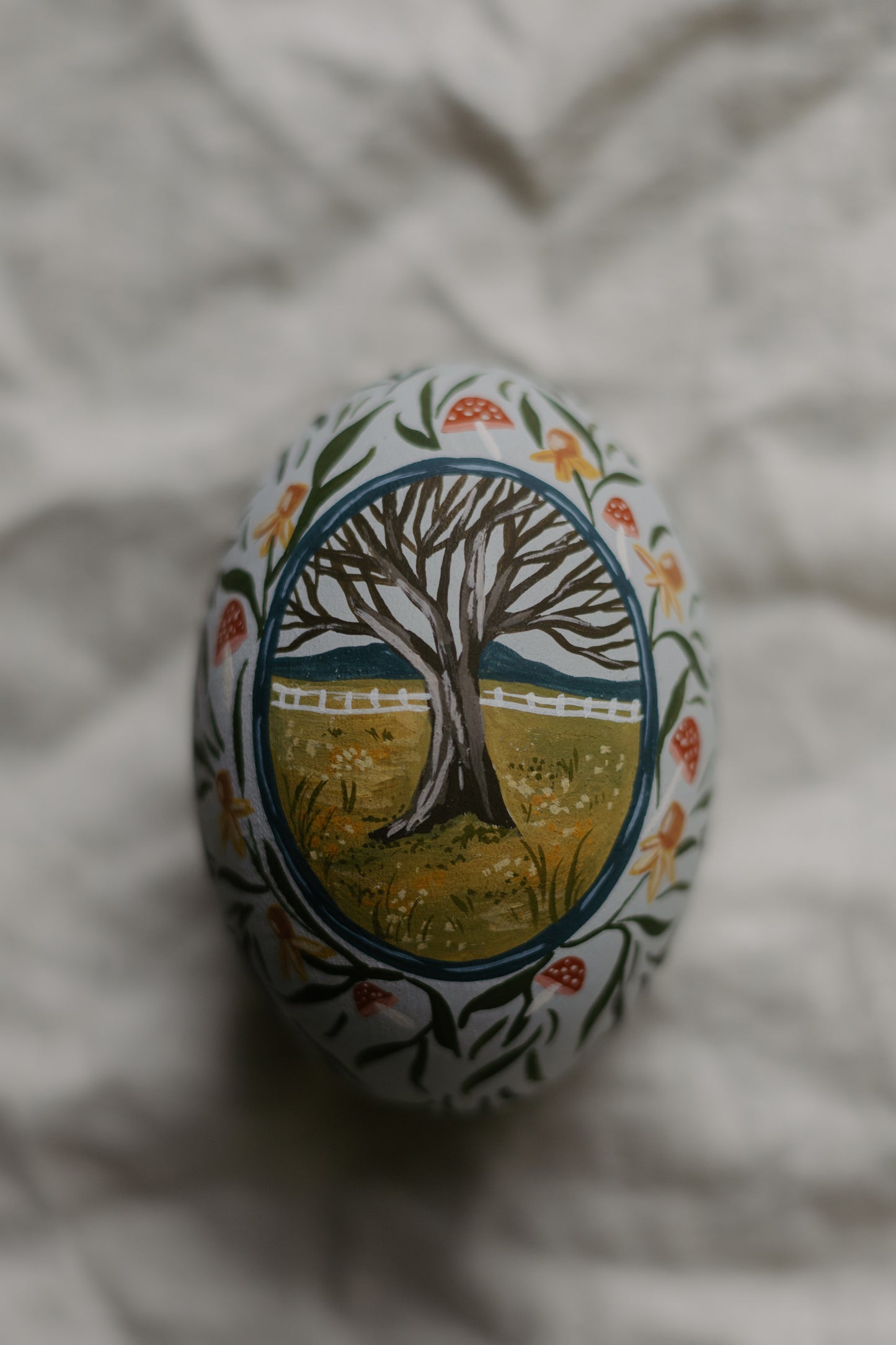 Heirloom Painted Egg- no. 14