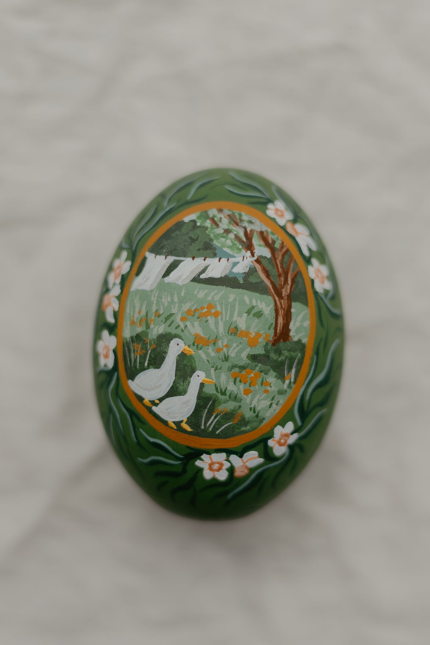 Heirloom Painted Egg- no. 38