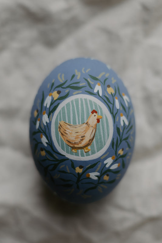 Heirloom Painted Egg- no. 18