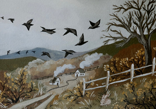Parting Birds
