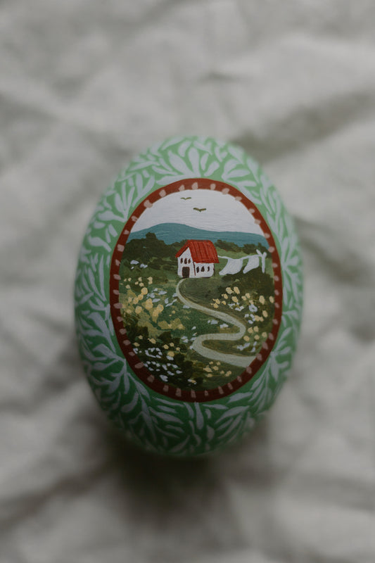Heirloom Painted Egg- no. 28