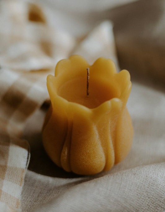 Beeswax Candle- Tulip