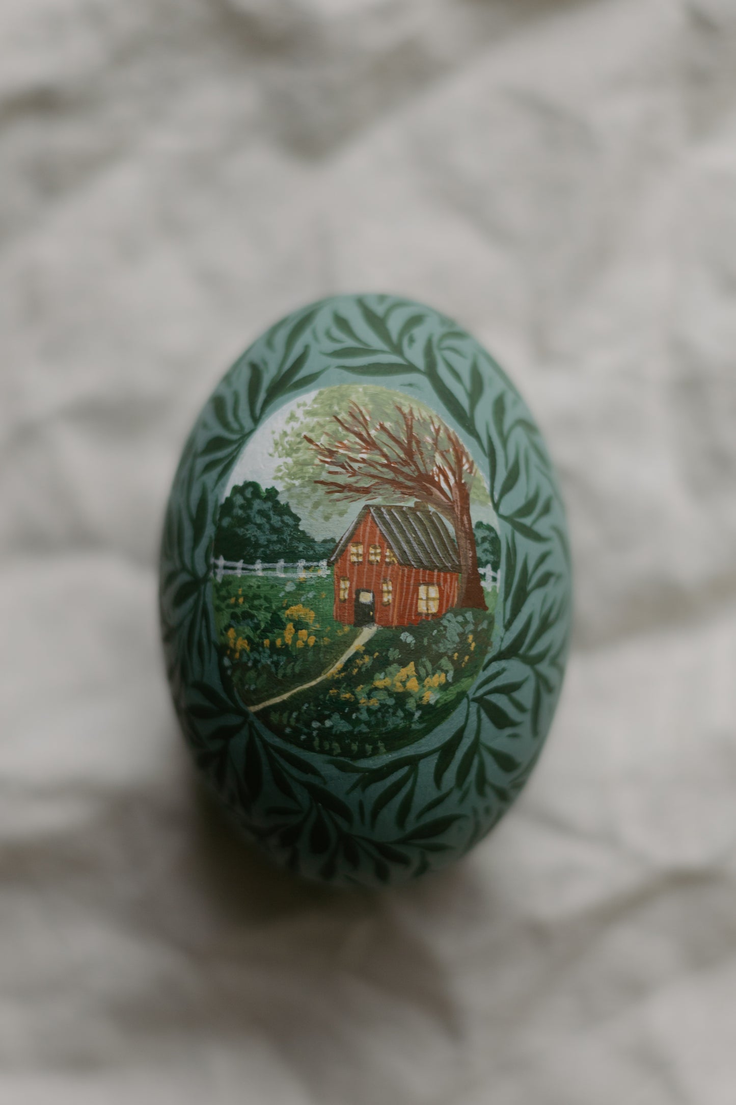 Heirloom Painted Egg- no. 19