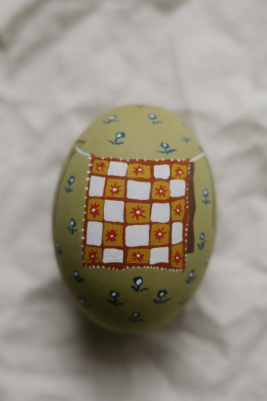 Heirloom Painted Egg- no. 22