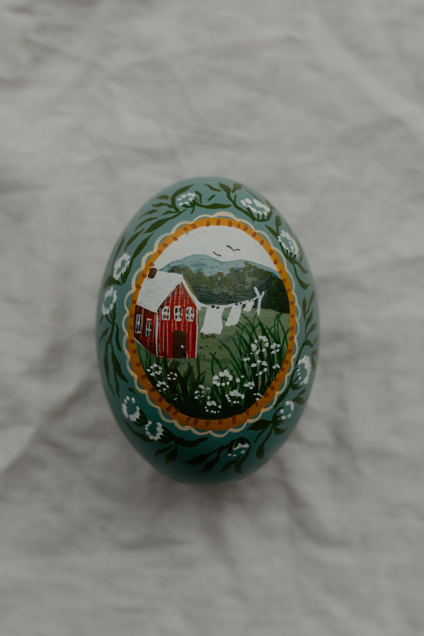 Heirloom Painted Egg- no. 34