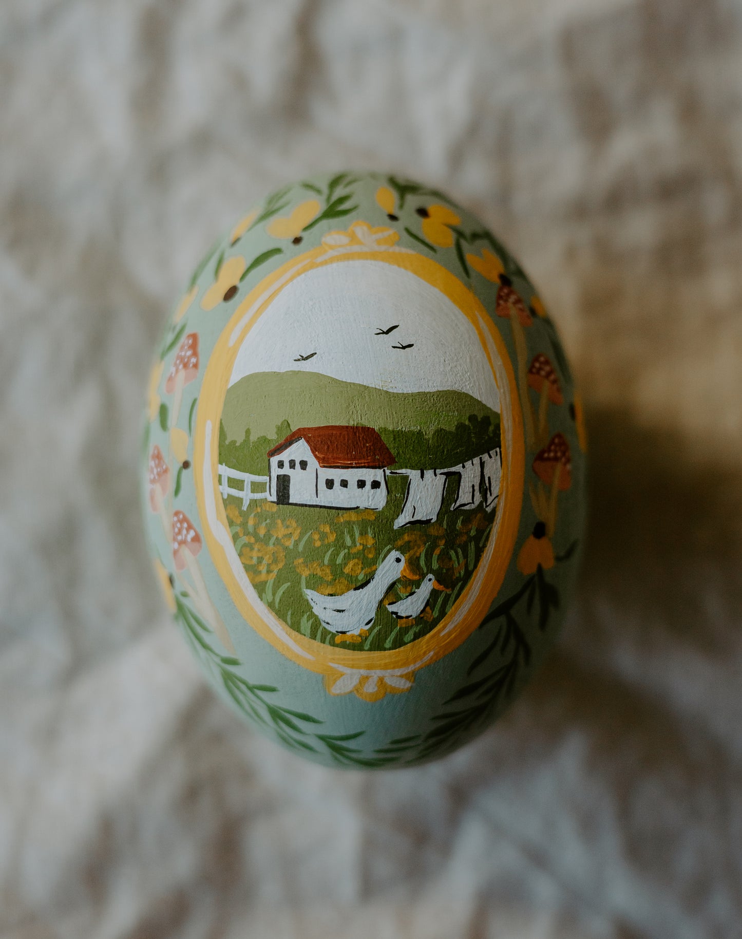 Heirloom Painted Egg- Farmhouse